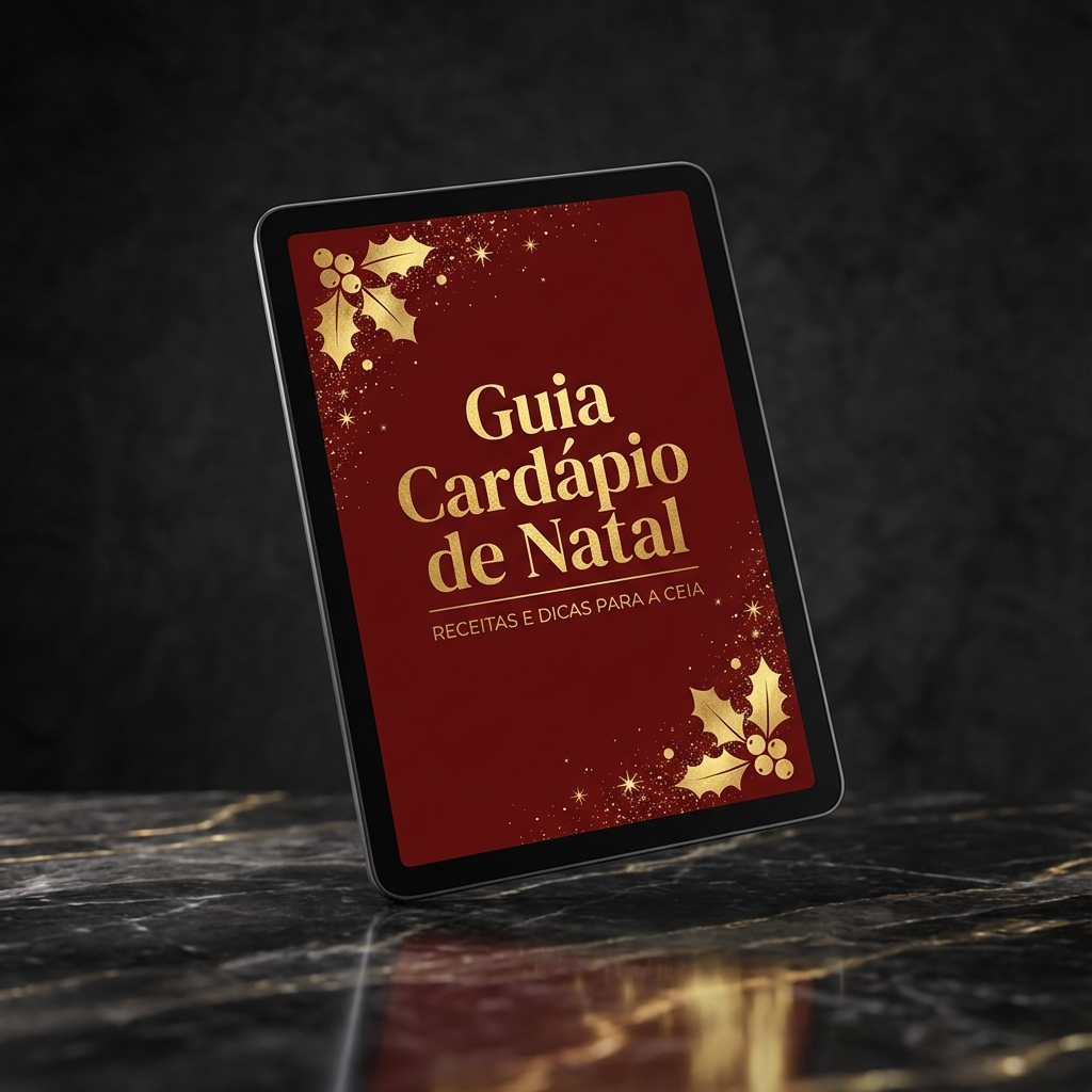 Capa do Guia Cardápio de Natal